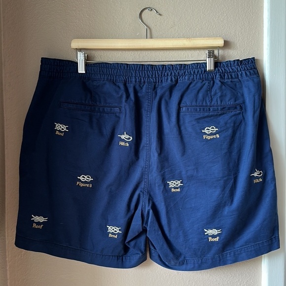 POLO RALPH LAUREN Classic Fit Nautical Knots Drawstring Shorts - Picture 5 of 8